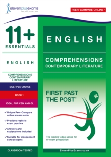 11+ Essentials English Comprehensions: Contemporary Literature Book 1 - 9781912364053
