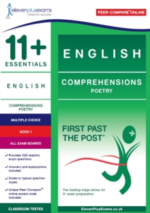 11+ Essentials English Comprehensions: Poetry Book 1 - 9781912364237