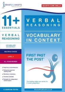 11+ Essentials Verbal Reasoning: Vocabulary in Context Level 1 - 9781912364688
