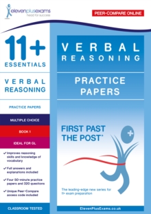 11+ Essentials Verbal Reasoning Practice Papers Book 1 - 9781912364763