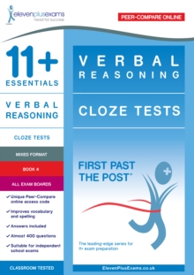 11+ Essentials Verbal Reasoning: Cloze Tests Book 4 - 9781912364794