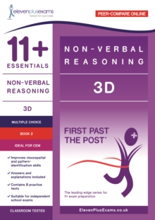 11+ Essentials - 3-D Non-verbal Reasoning Book 2 - 9781912364862