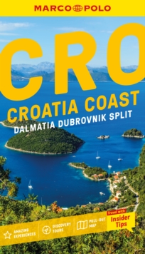Croatia Coast Marco Polo Pocket Travel Guide - with pull out map : Dalmatia, Dubrovnik and Split - 9781917131247