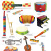 CHART: MUSICAL INSTRUMENT A2