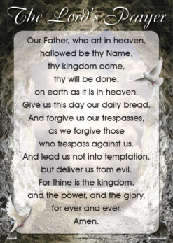 CHART: LORD'S PRAYER (OUR FATHER) A2 - FLAT