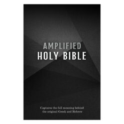 Amplified Black Paperback Economy Edition Bible
