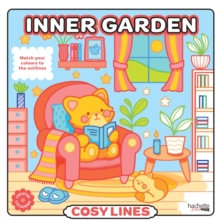 Inner Garden - Cosy Colo : A creative colouring book to match the colours to the outlines - 9782017352846