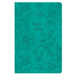 NASB Teal Imitation Leather Value Edition Thinline Bible Large Print