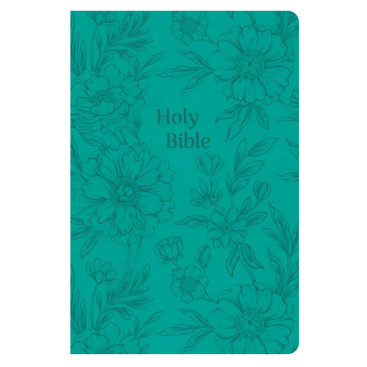 NASB Teal Imitation Leather Value Edition Thinline Bible Large Print