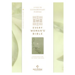 NLT Olive Branch Green Imitation Leather Filament Every Woman’s Bible