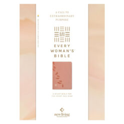NLT Pink Petals Imitation Leather Filament Every Woman’s Bible