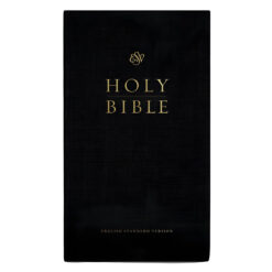 ESV Black Hardcover Church Bible Red Letter