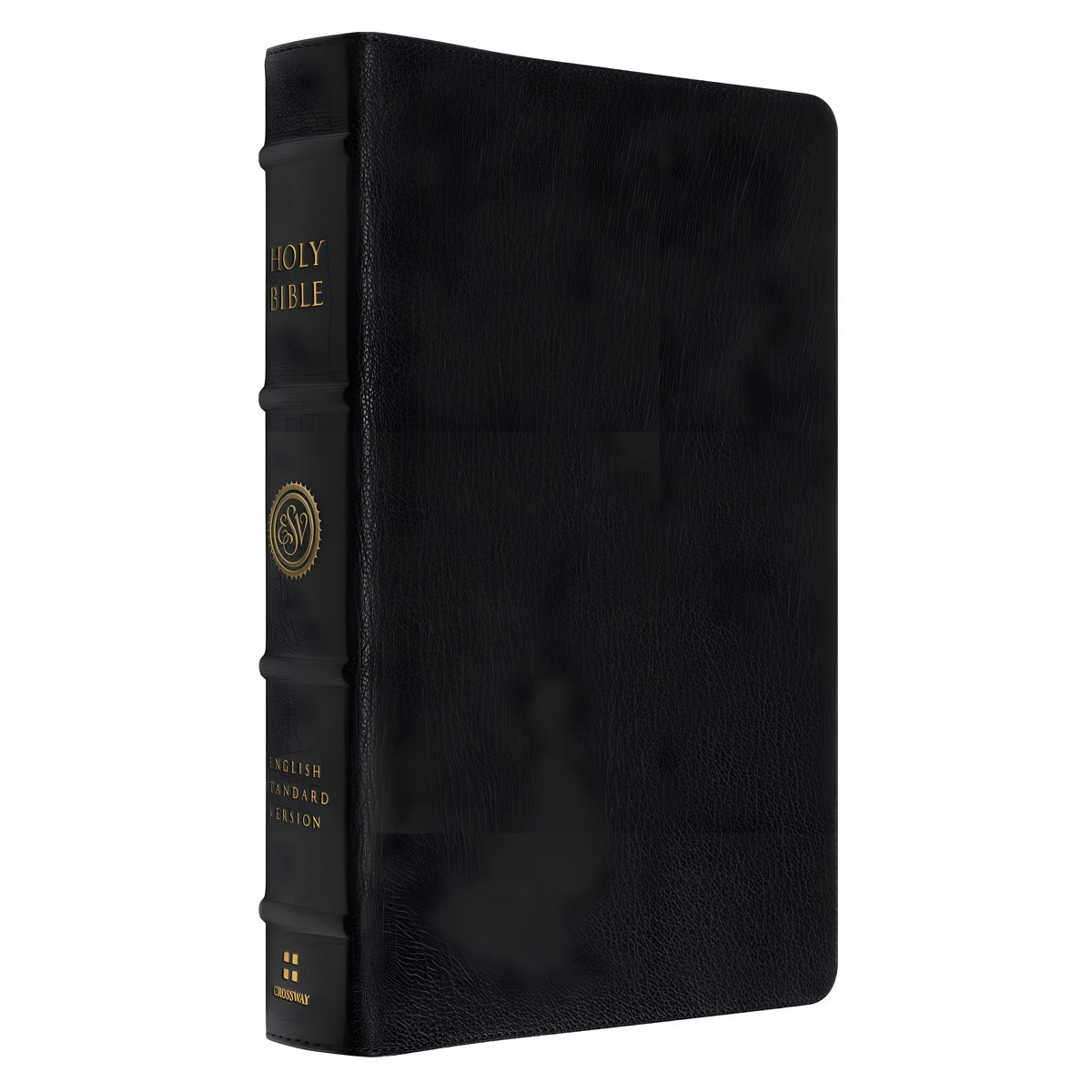 ESV Black Goatskin Leather Personal Size Alpha Heirloom Bible