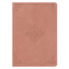 ESV Blush Rose Fleur-De-Lis Design Imitation Leather Bible Giant Print