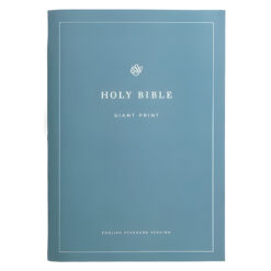 ESV Blue Paperback Economy Bible Giant Print