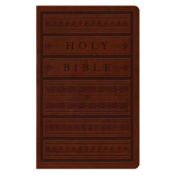 ESV Brown Imitation Leather Personal Size Bible Large Print
