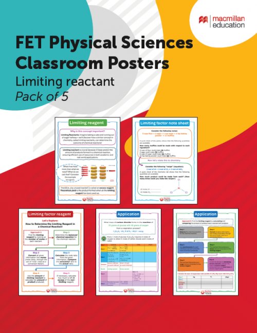 Fet Physical Sciences Posters - Limiting Reactant (Pack Of 5)