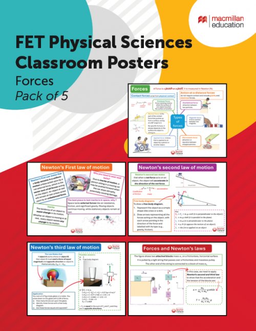 Fet Physical Sciences Posters - Forces (Pack Of 5)