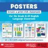 Poster Pack For Fet English Language Classroom (Pack Of 10 Posters)