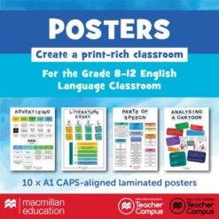 Poster Pack For Fet English Language Classroom (Pack Of 10 Posters)