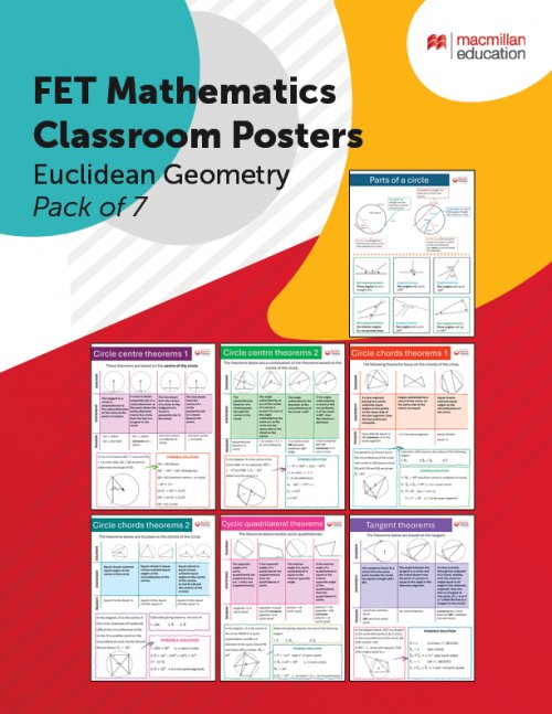 Fet Mathematics Posters - Euclidean Geometry (Set Of 7)