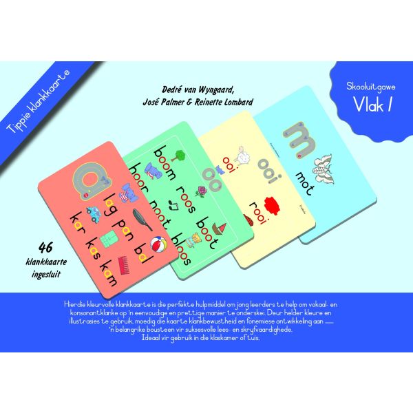 Tippie Klankkaarte (Vlak 1) (Skooluitgawe)
