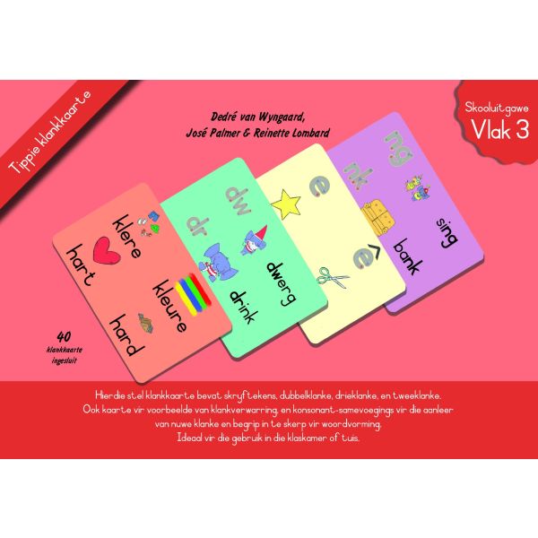 Tippie Klankkaarte (Vlak 3) (Skooluitgawe)