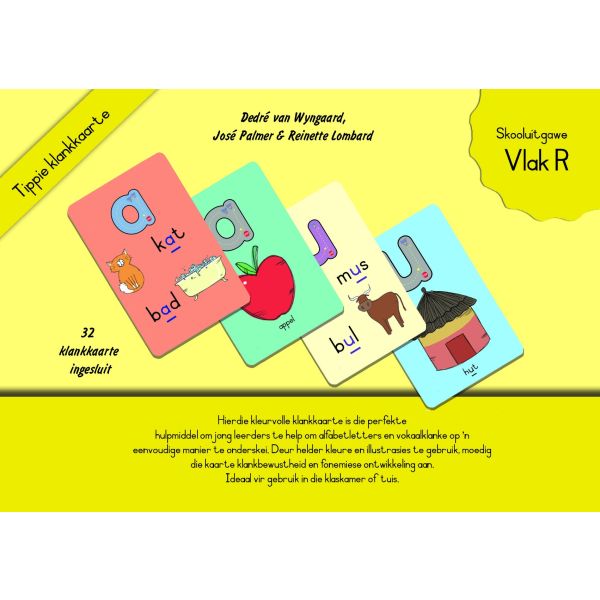 Tippie Klankekaarte (Vlak R) (Skooluitgawe)