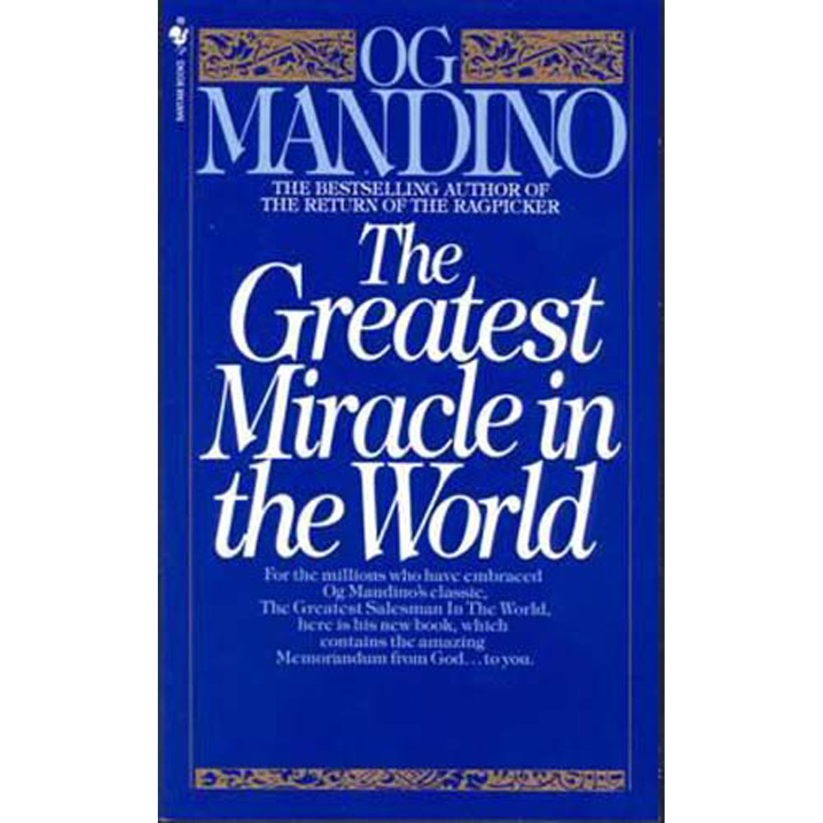 The Greatest Miracle In The World (Mass Market Paperback)
