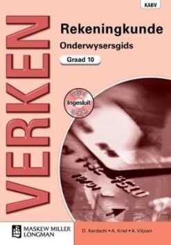 Verken Rekeningkunde Graad 10 Leerderboek