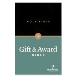 NLT Black Imitation Leather Gift & Award Bible