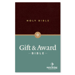 NLT Burgundy Imitation Leather Gift & Award Bible