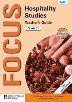 Focus Hospitality Studies Grade 11 Teacher's Guide