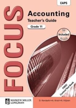 Focus Accounting Grade 11 Teacher's Guide with Key