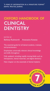 Oxford Handbook of Clinical Dentistry - 9780198832171