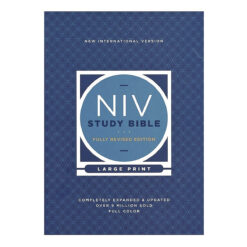 NIV Study Bible, Fully Revised Edition, Large Print, Red Letter (Comfort Print)(Hardcover)