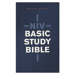 NIV Basic Study Bible, Economy, Blue, Red Letter (Paperback)
