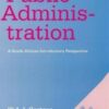 Public administration  A SA introductory perspective