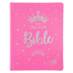 ESV Pink Glitter Hardcover My Creative Bible for Girls