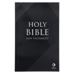 NLT Black Paperback Outreach New Testament Bible