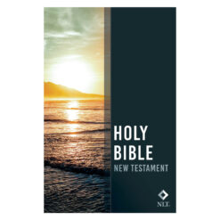 NLT Ocean Sunrise Paperback Outreach New Testament Bible