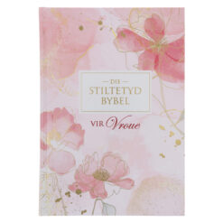 NLV Pienk Blomme Hardeband Stiltetydbybel vir Vroue