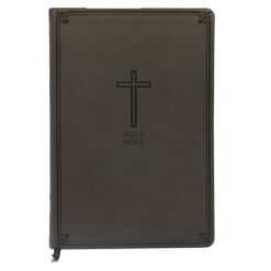 NKJV Black Imitation Leather Value Thinline Bible Comfort Print