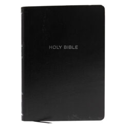 NKJV C / Column Ref Bible Giant Print Black (Imitation Leather)