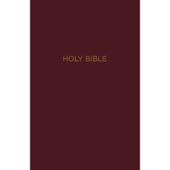NKJV Reference Bible Center Column Red Letter Indexed Giant Print Burgundy (Imitation Leather)