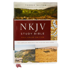 NKJV Study Bible Red Letter Complete Full Color (Comfort Print)(Hardcover)