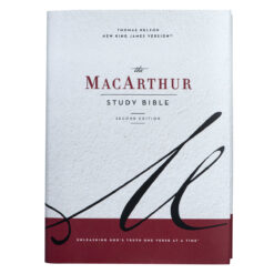 NKJV Macarthur S / Bible 2nd Ed Cloth Over Board Blue (Comfort Print)(Hardcover)