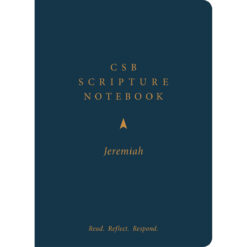CSB Scripture Notebook Jeremiah: Read Reflect Respond (Paperback)