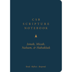CSB Scripture Notebook Jonah Micah Nahum Habakkuk: Read Reflect Respond (Paperback)