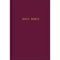 KJV Pew Bible Garnet (Hardcover)